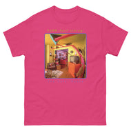 Unisex classic tee • The Cats' House living room • PURR-fect Living!