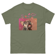 Unisex classic tee • Frenchie Bubbles • Play. Nap. Repeat!