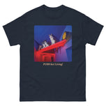 Unisex classic tee • Cats House • Neon Hall • PURR-fect Living!