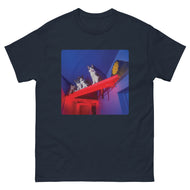 Unisex classic tee • Cats House • Neon Hall • no txt