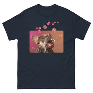 Unisex classic tee • Frenchie • Bubbles