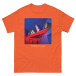Unisex classic tee • Cats House • Neon Hall • PURR-fect Living!