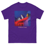 Unisex classic tee • Cats House • Neon Hall • PURR-fect Living!