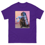 Unisex classic tee • A Dog's Best Friend • Hippo • no text