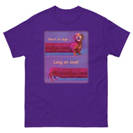 Unisex classic tee • Short on legs, Long on love!