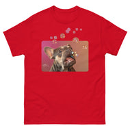 Unisex classic tee • Frenchie Bubbles_no text