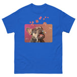 Unisex classic tee • Frenchie Bubbles_no text