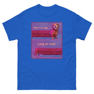 Unisex classic tee • Short on legs, Long on love!
