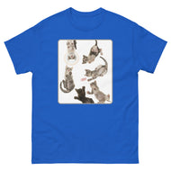 Unisex classic tee • Under Kittens • Collage • white background
