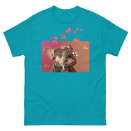 Unisex classic tee • Frenchie Bubbles_no text