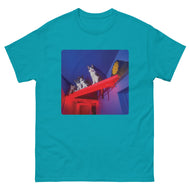 Unisex classic tee • Cats House • Neon Hall • no txt