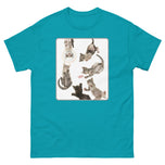 Unisex classic tee • Under Kittens • Collage • white background