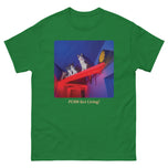 Unisex classic tee • Cats House • Neon Hall • PURR-fect Living!