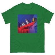 Unisex classic tee • Cats House • Neon Hall • no txt