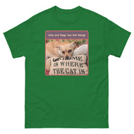 Unisex classic tee • Cats and Dogs Can Get Along!