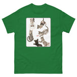 Unisex classic tee • Under Kittens • Collage • white background
