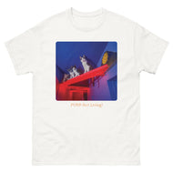Unisex classic tee • Cats House • Neon Hall • PURR-fect Living!