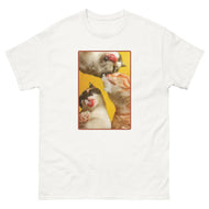 Unisex classic tee • Under Cats • Milk