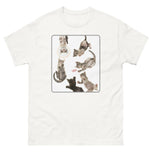Unisex classic tee • Under Kittens • Collage • white background