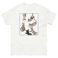 Unisex classic tee • Under Kittens • Collage • white background
