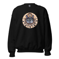 Unisex Sweatshirt • Bernard • Cat Mandala