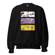 Unisex Sweatshirt • Triple Under Cats!