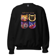 Unisex Sweatshirt • PURR-fect Living! • The Cats' House