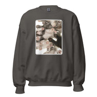 Unisex Sweatshirt • under Kittens • Lots of Paws!