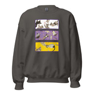Unisex Sweatshirt • Triple Under Cats!