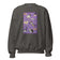 Unisex Sweatshirt • Purple Under Cats • Yellow Balls