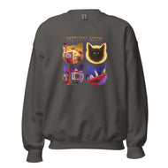 Unisex Sweatshirt • PURR-fect Living! • The Cats' House