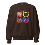 Unisex Sweatshirt • PURR-fect Living! • The Cats' House
