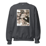Unisex Sweatshirt • under Kittens • Lots of Paws!