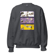 Unisex Sweatshirt • Triple Under Cats!