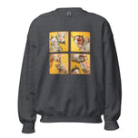 Unisex Sweatshirt • Four Under Cats!
