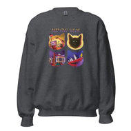 Unisex Sweatshirt • PURR-fect Living! • The Cats' House