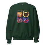 Unisex Sweatshirt • PURR-fect Living! • The Cats' House
