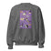 Unisex Sweatshirt • Purple Under Cats • Yellow Balls