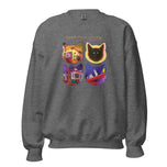 Unisex Sweatshirt • PURR-fect Living! • The Cats' House