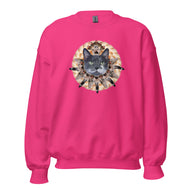 Unisex Sweatshirt • Bernard • Cat Mandala