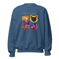 Unisex Sweatshirt • PURR-fect Living! • The Cats' House
