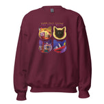 Unisex Sweatshirt • PURR-fect Living! • The Cats' House