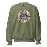 Unisex Sweatshirt • Bernard • Cat Mandala