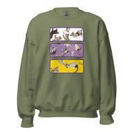 Unisex Sweatshirt • Triple Under Cats!