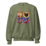 Unisex Sweatshirt • PURR-fect Living! • The Cats' House