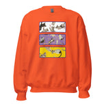 Unisex Sweatshirt • Triple Under Cats!