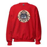 Unisex Sweatshirt • Bernard • Cat Mandala