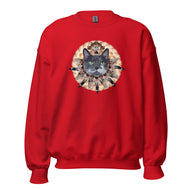 Unisex Sweatshirt • Bernard • Cat Mandala