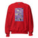 Unisex Sweatshirt • Purple Under Cats • Yellow Balls