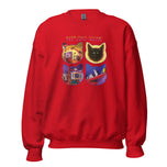 Unisex Sweatshirt • PURR-fect Living! • The Cats' House